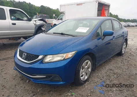2014 Honda Civic Lx z USA, uszkodzony, nr VIN 2HGFB2F53EH513427